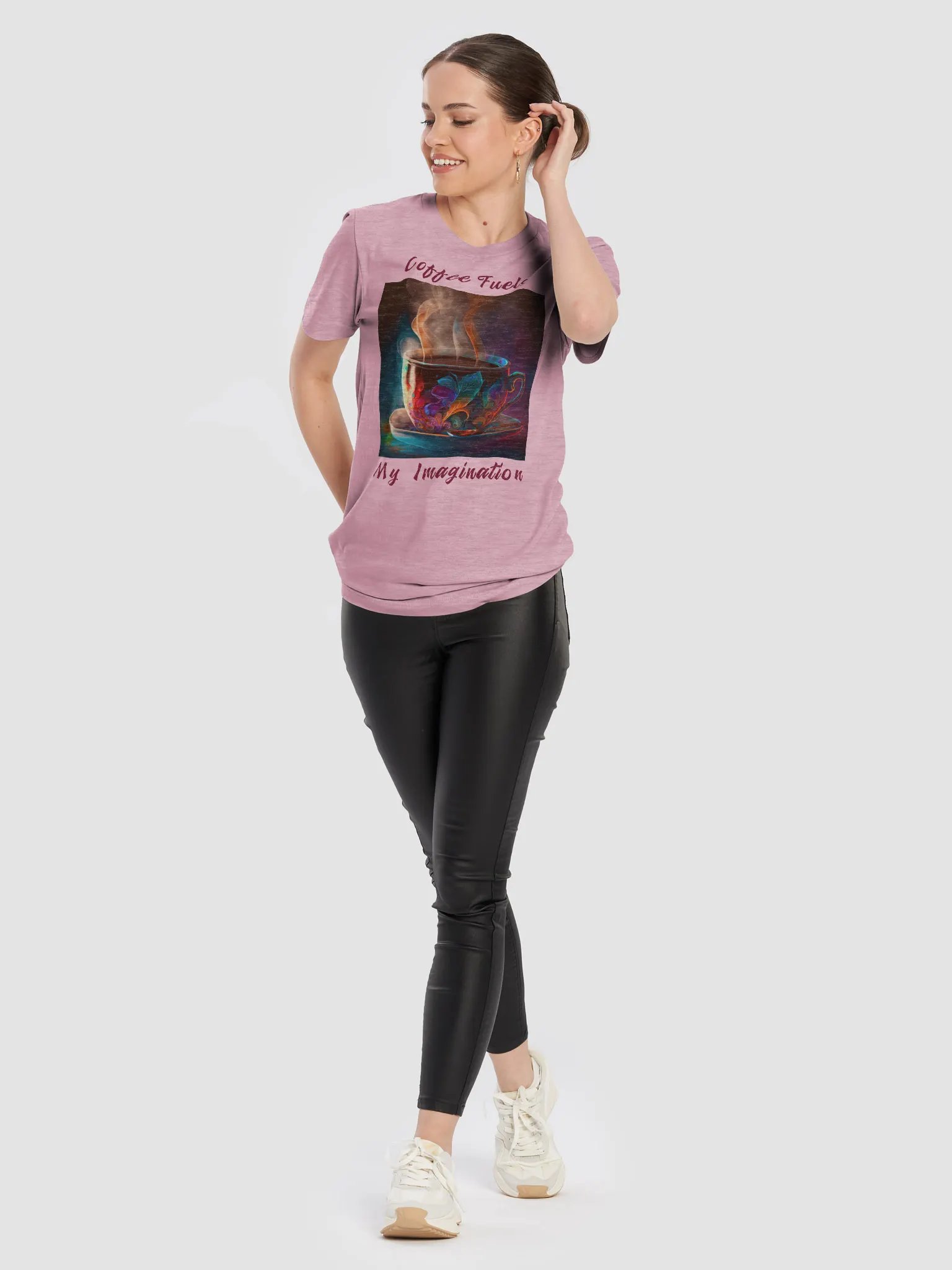 Whimsical Coffee Dreams T-Shirt product image (7)