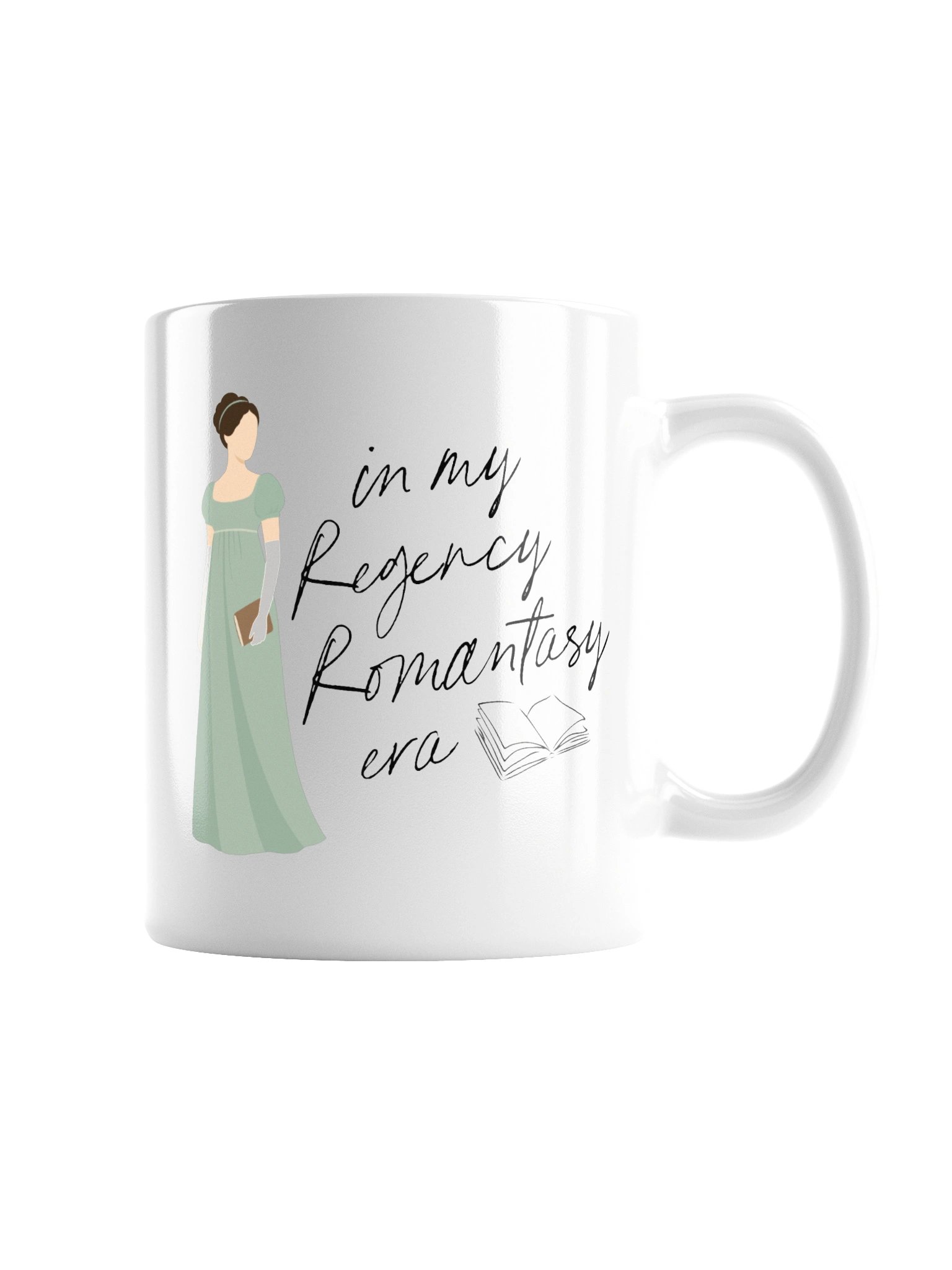 Regency Romantasy Era Mug | GREEN product image (3)