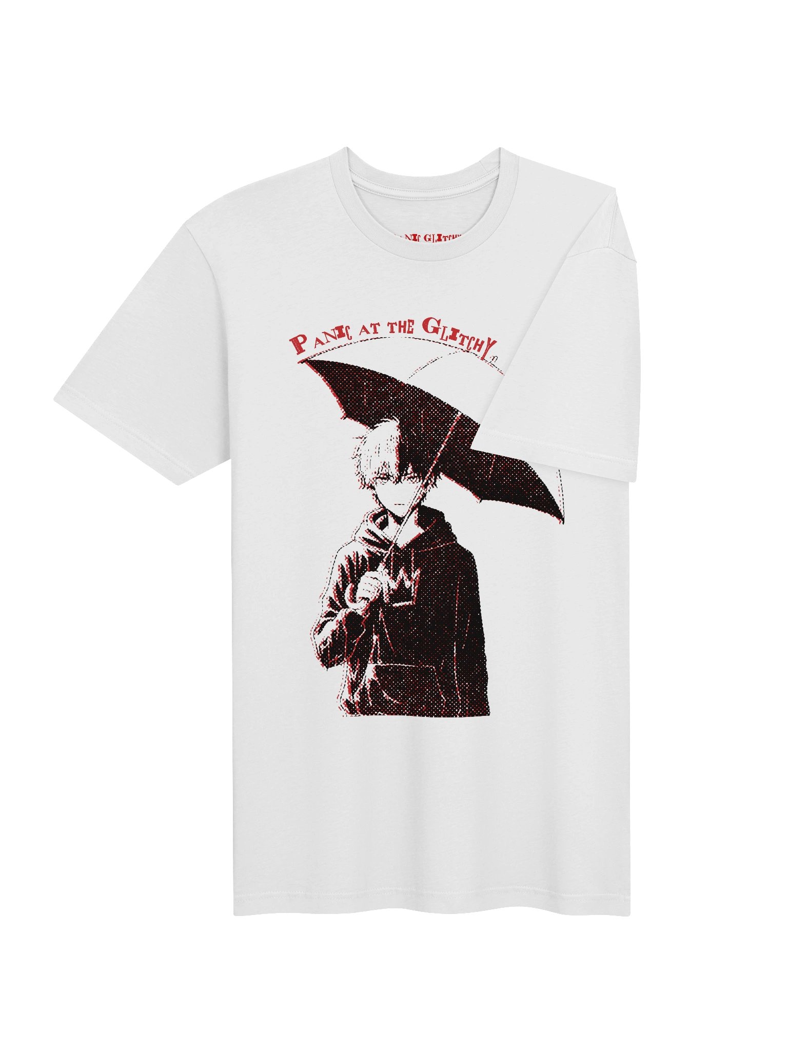 Umbrella Stamp Panic at the Glitchy Supersoft Tee product image (3)