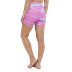Abstract Pink Flow Yoga Shorts