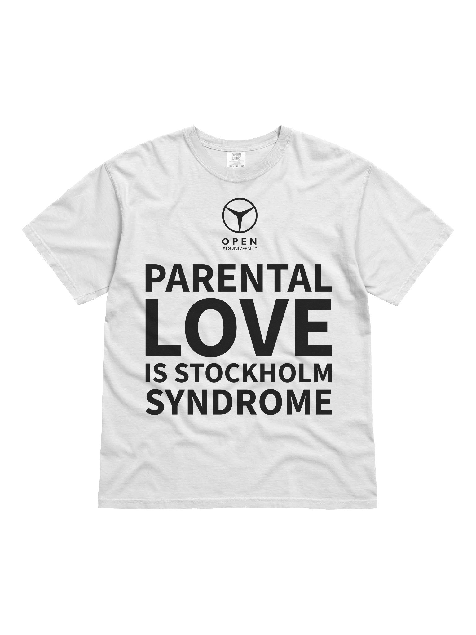 PARENTAL LOVE IS STOCKHOLM SYNDROME - White Version product image (3)