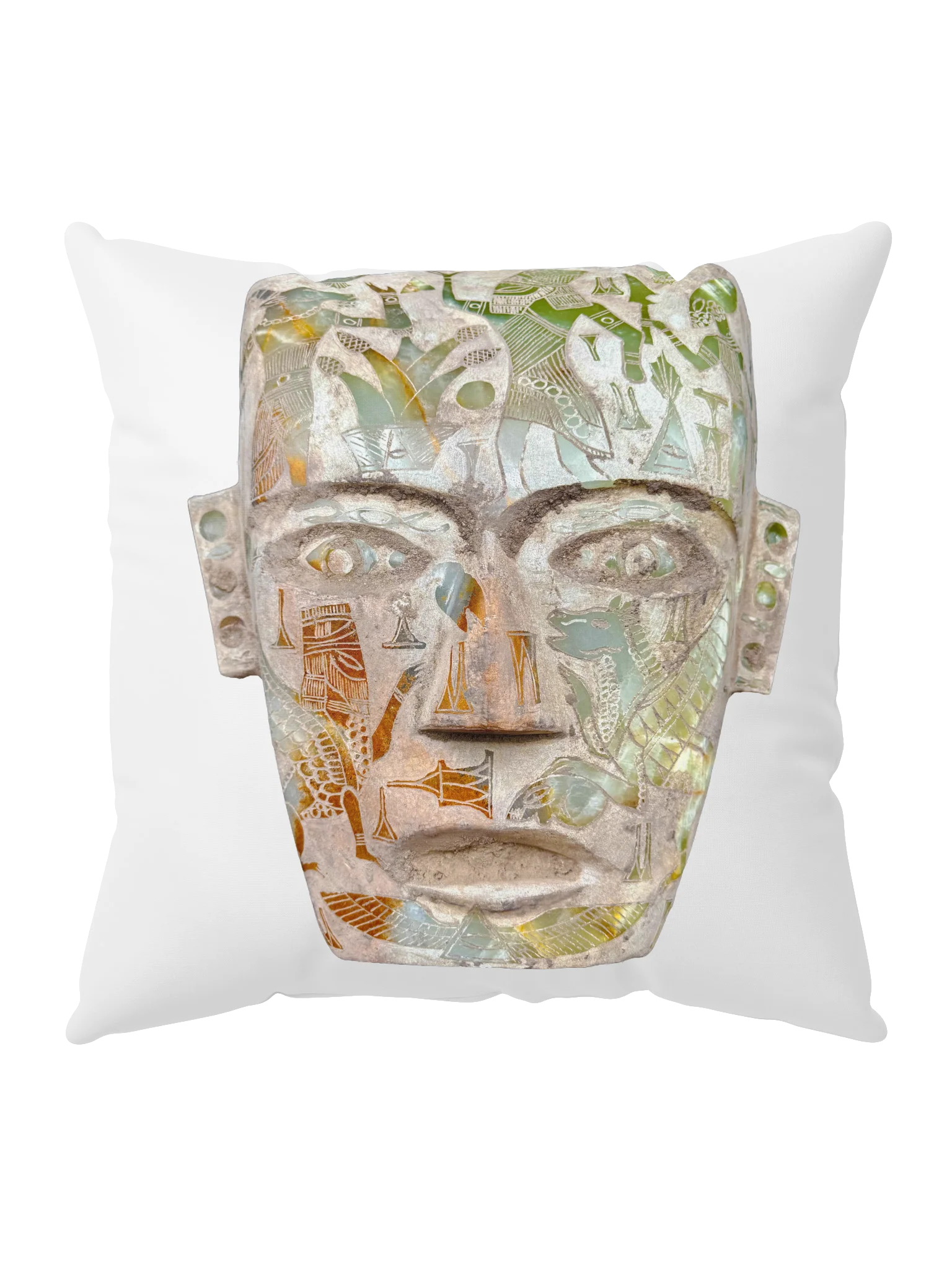 Tula Onyx Mask and Canopic Jar Set Pillow product image (9)