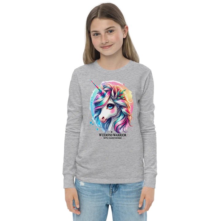 Enchanted Unicorn Youth Long Sleeve T-Shirt product image (1)
