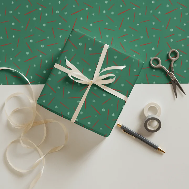 Scattered Flutes Gift Wrap Roll - Alto 30 x 72 product image (1)