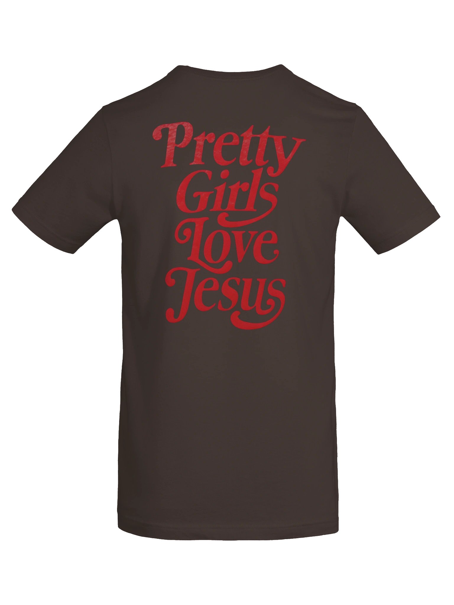 Pretty Girls Love Jesus Tee | Unisex Christian T-Shirt with Back Print product image (8)