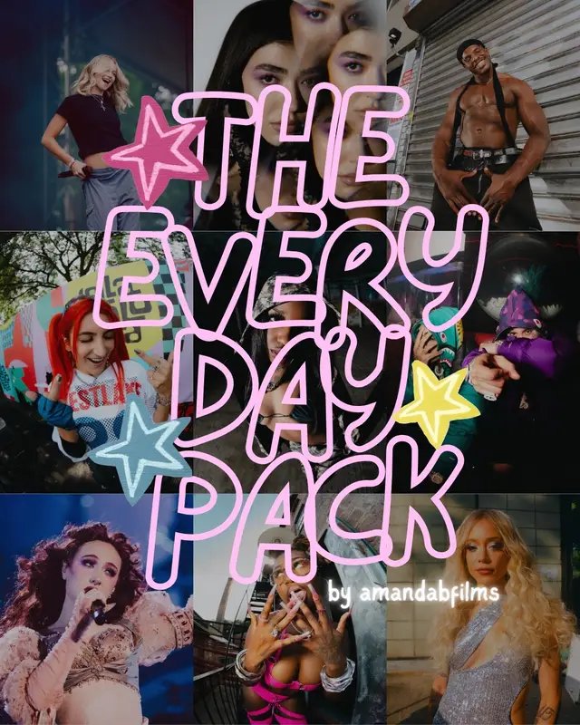 This preset pack is designed meant to be used every day as a quick and easy base to start your edits.  It includes: Every Day Cool: Icy cool toned look Every Day Neutral: (My personal favorite) A crisp true to color look Every Day Warm: Contrasted golden hour look Every Day Soft Cool: A softer, airy version of Every Day Cool with lower contrast and smoother tones Every Day Soft Warm: A softer, glowy version of Every Day Warm with a more delicate finish *Please Note Lighting, camera settings, and skin tones vary from photo to photo. Each preset is designed to be a strong starting point and may require small adjustments for the perfect final edit.