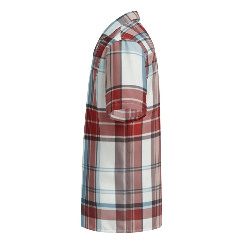 LITE BLUE RED PLAID product image (3)