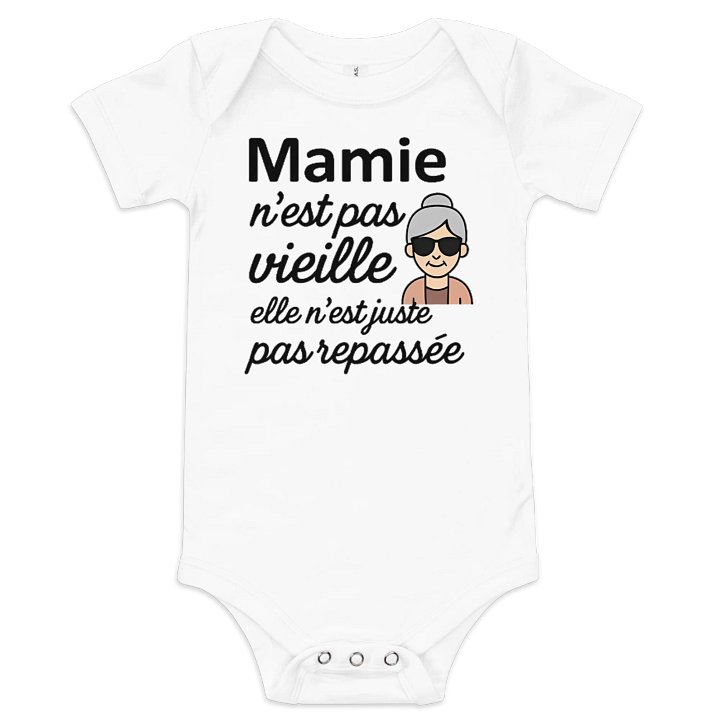 Mamie n'est pas vieille elle n'est juste pas repassée product image (4)