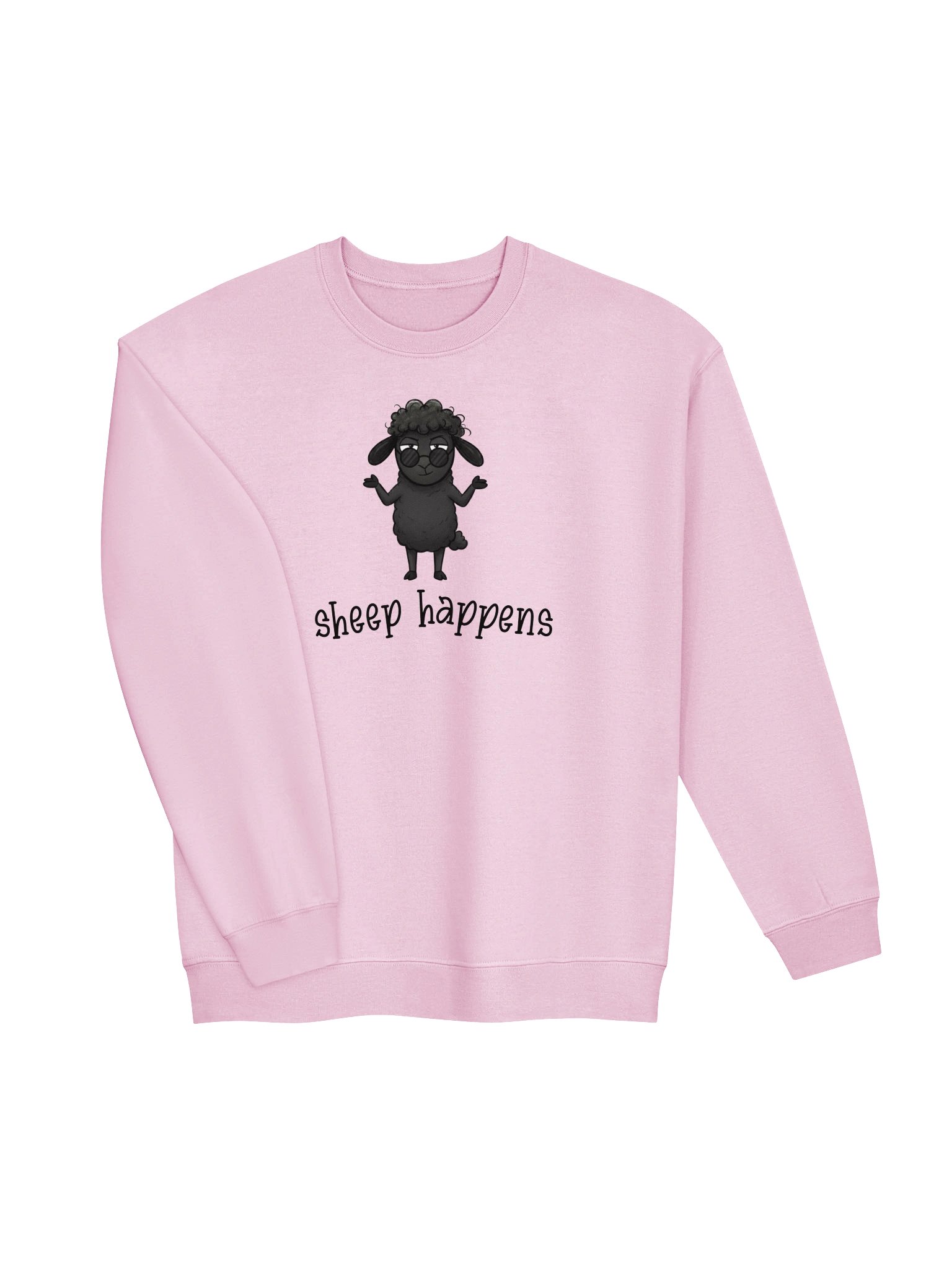 Sheep Happens Crewneck Sweatshirt product image (11)
