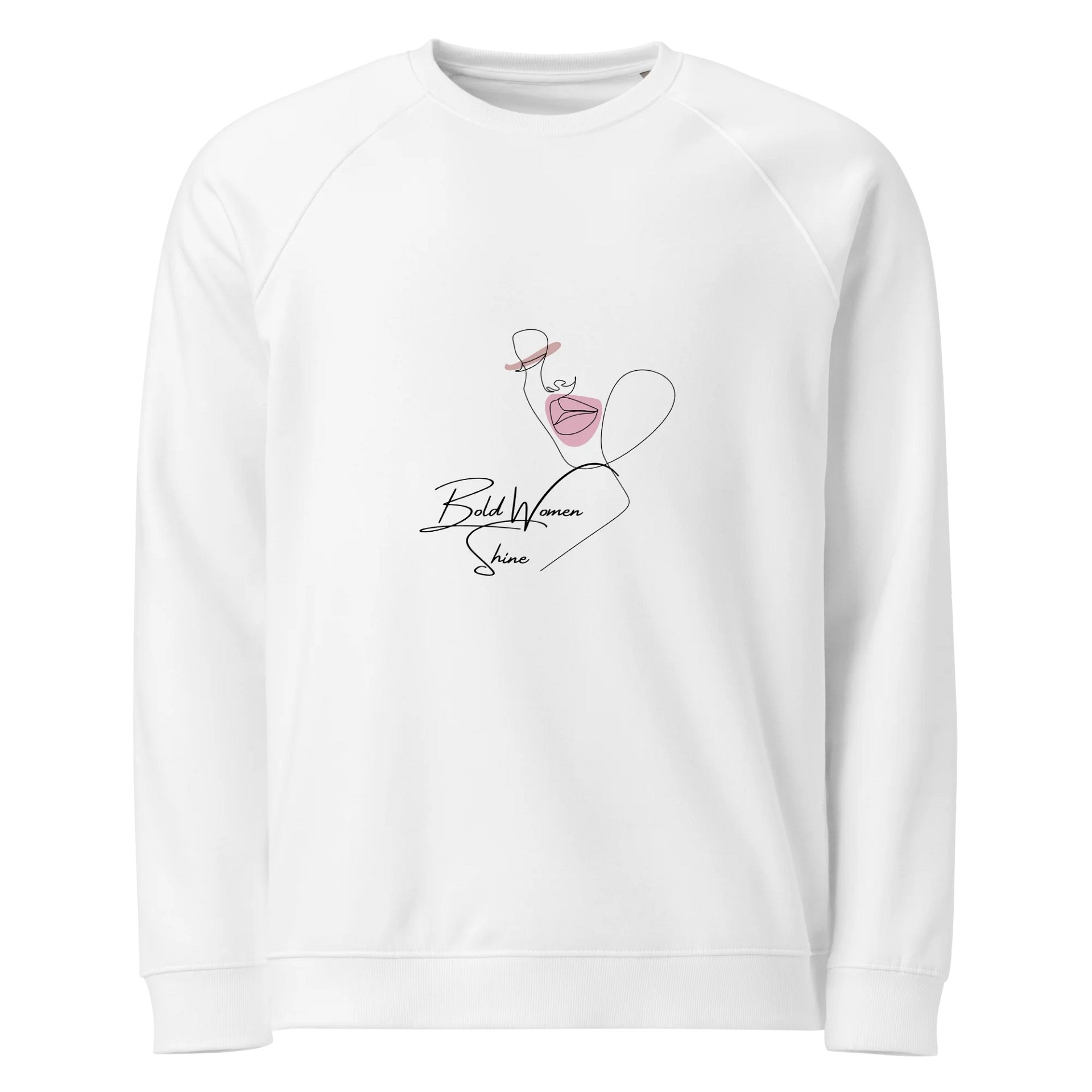 Women's Organic Raglan Sweatshirt ORFB0141 product image (1)