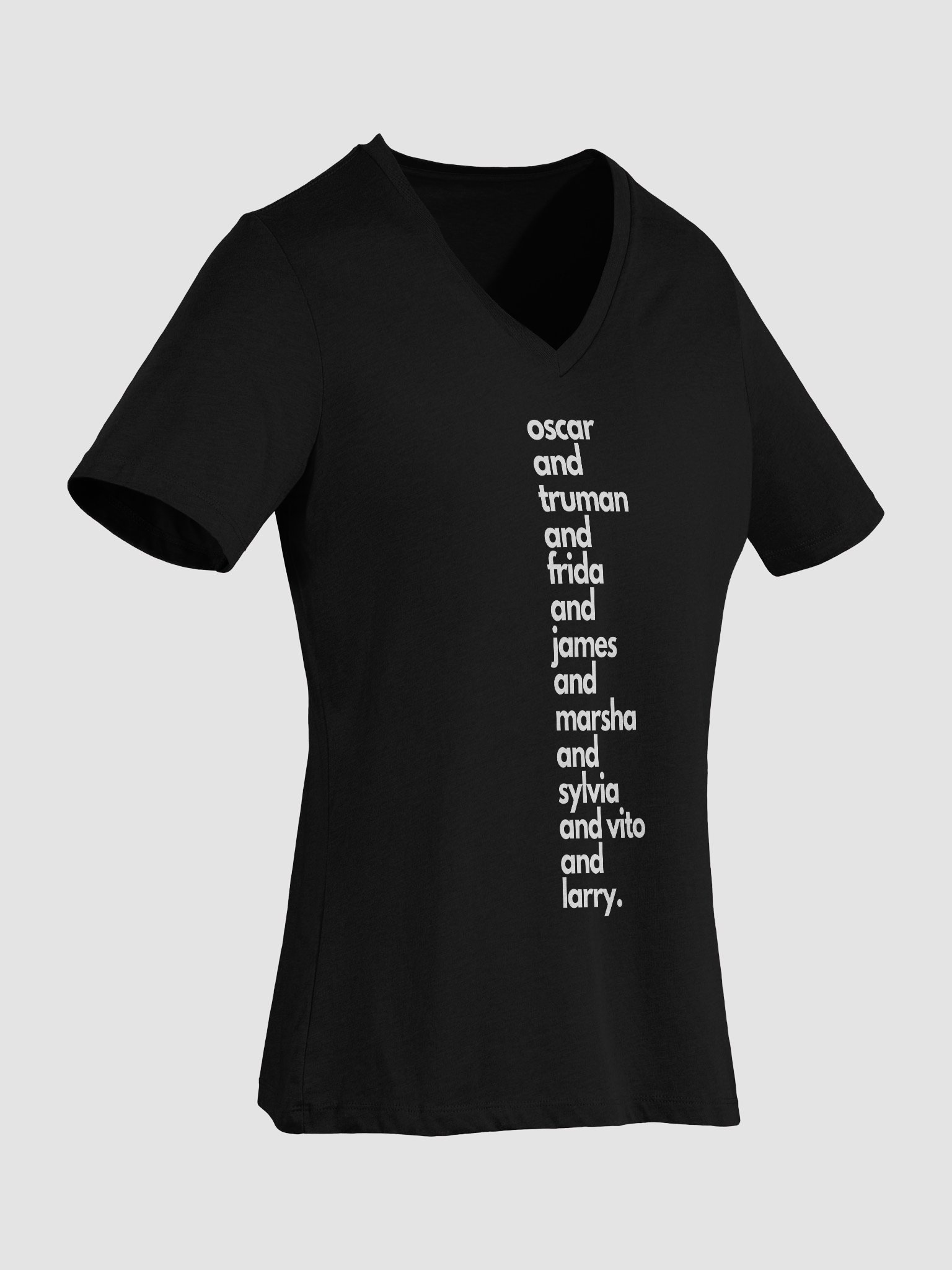Queer Roll Call Relaxed V-Neck Tee product image (32)