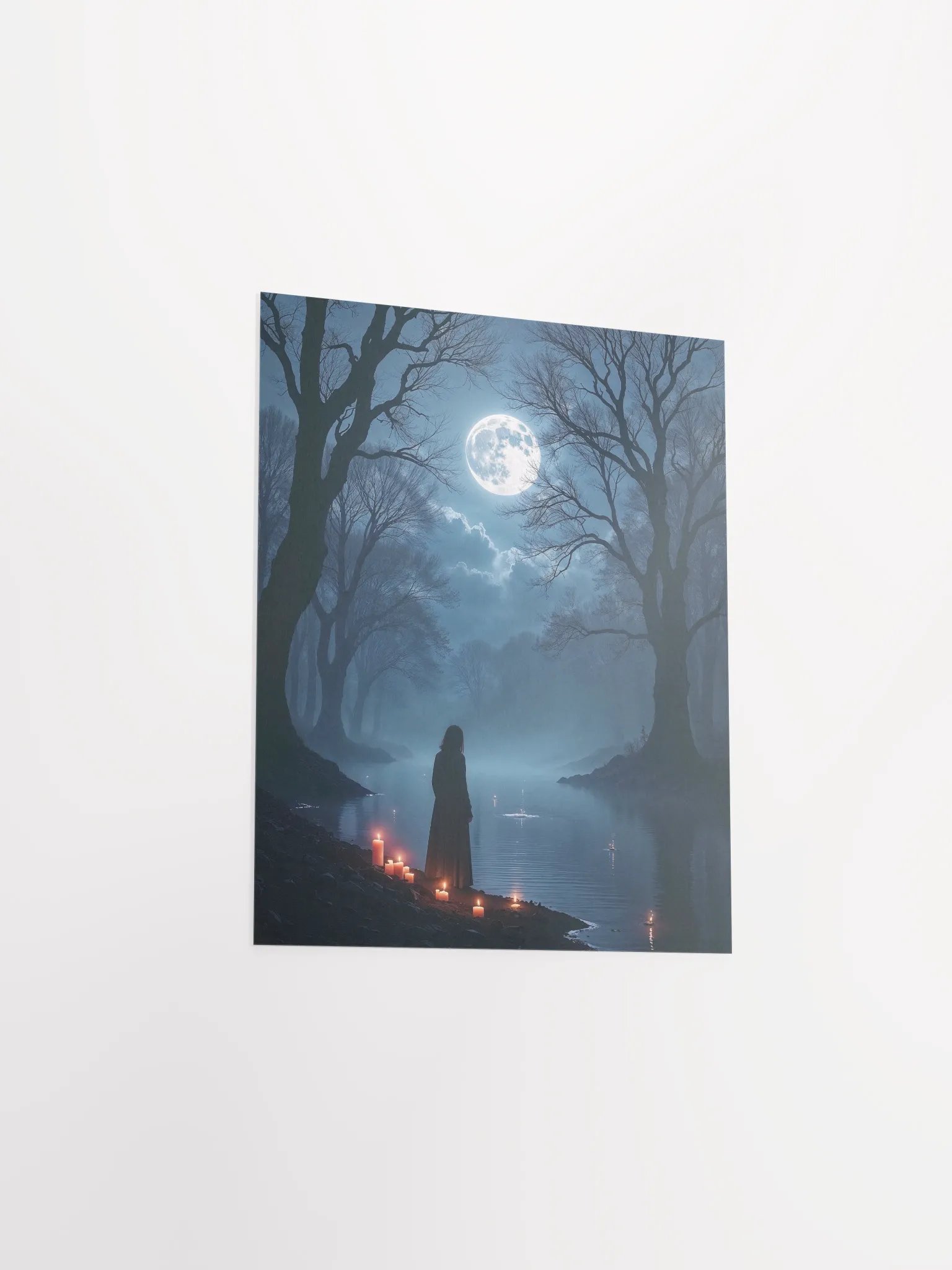 Moonlit Vigil Matte Poster product image (20)