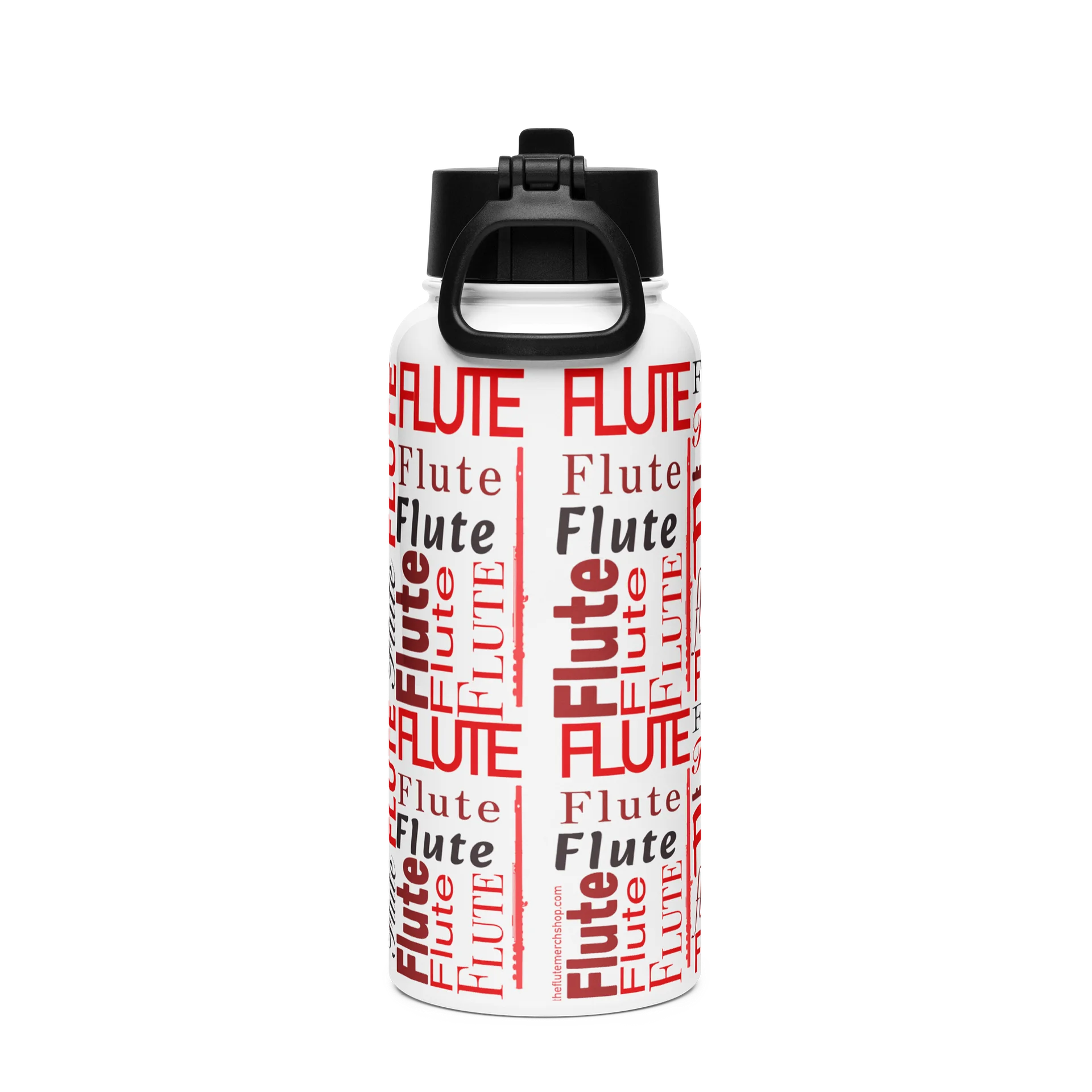 Loud and Clear | Flute Straw Lid | Red product image (3)
