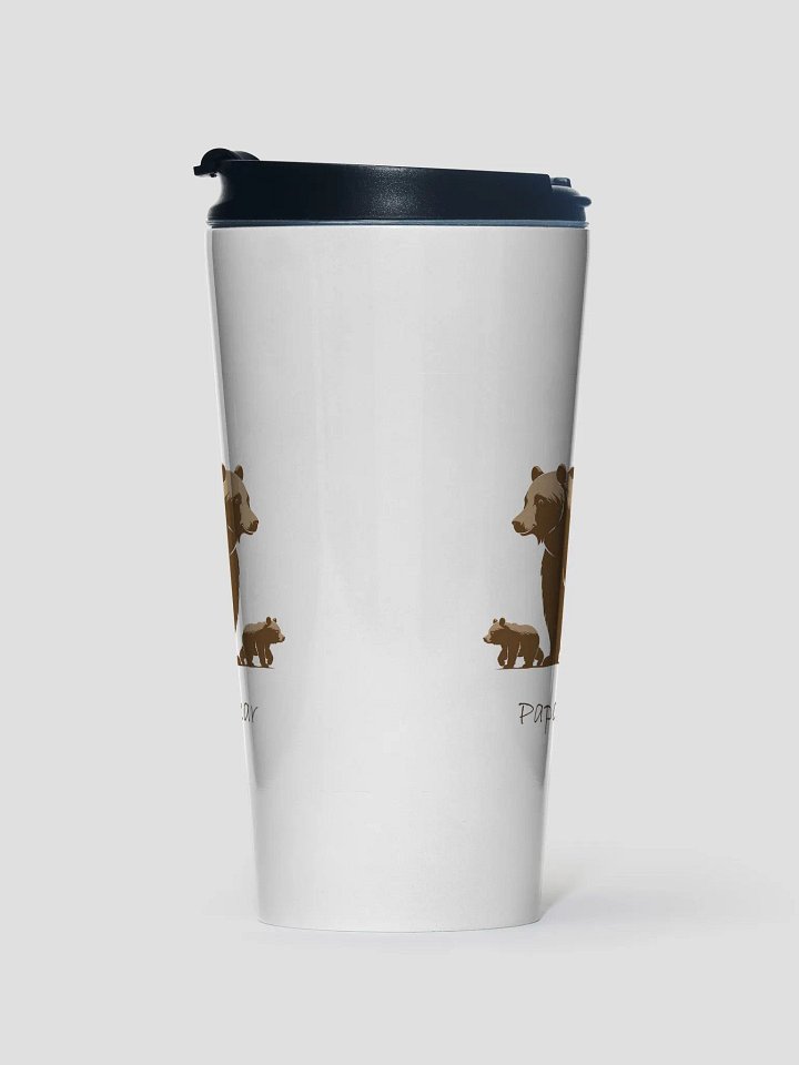 Papa Bear Stainless Steel Travel Mug product image (2)