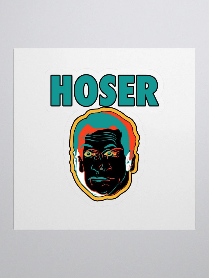 Hoser Members Only Sticker product image (1)