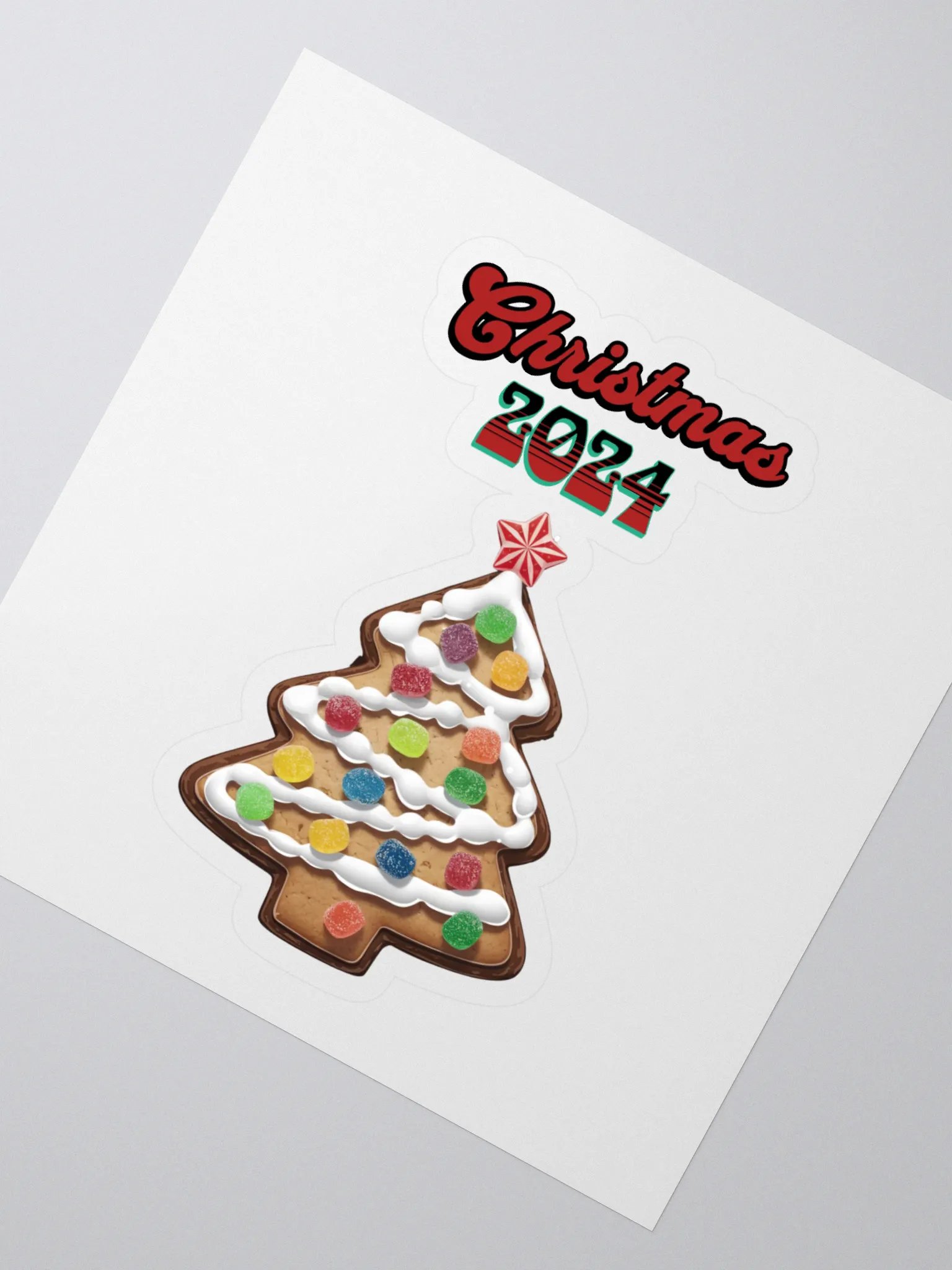Cookie and Candy Christmas Tree Sticker product image (2)