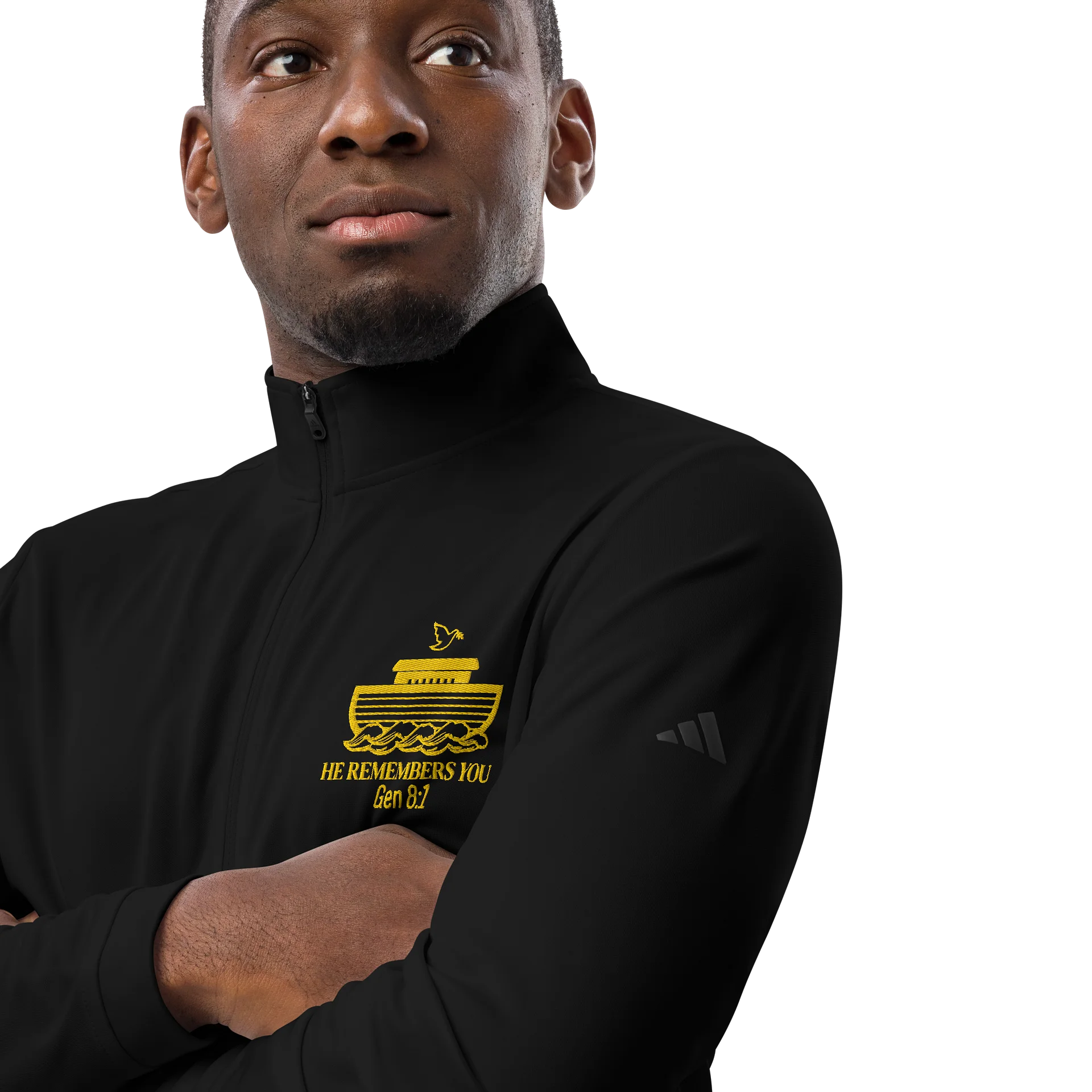 He Remembers You Adidas Quarter-Zip Pullover | Noah Collection product image (6)