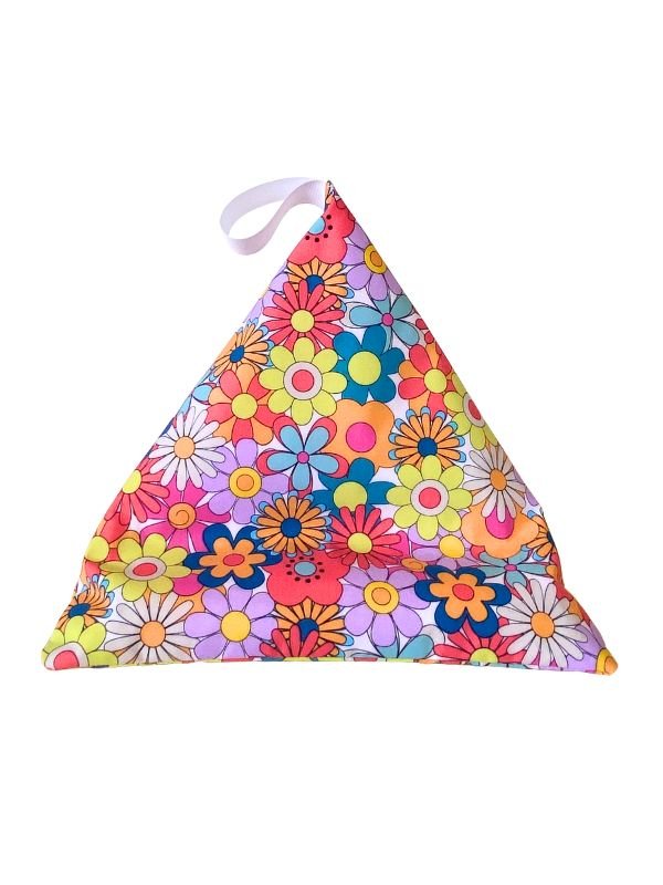 Pop Flowers Bright Bold Fabric Print product image (1)