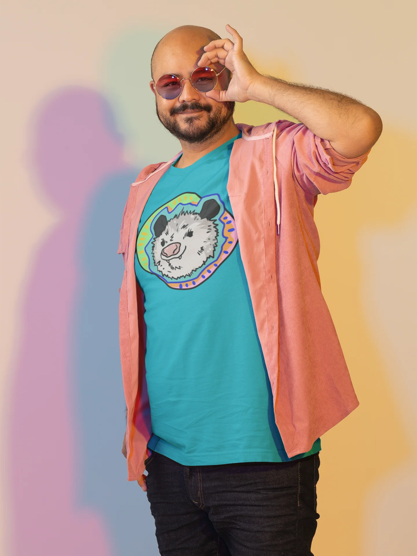 Vaporpossum supersoft unisex t-shirt product image (1)