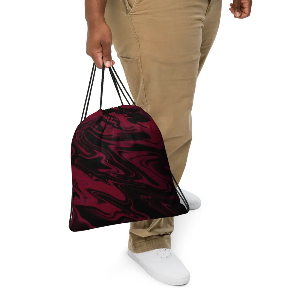 Stylish Swirl Drawstring Bag product image (5)
