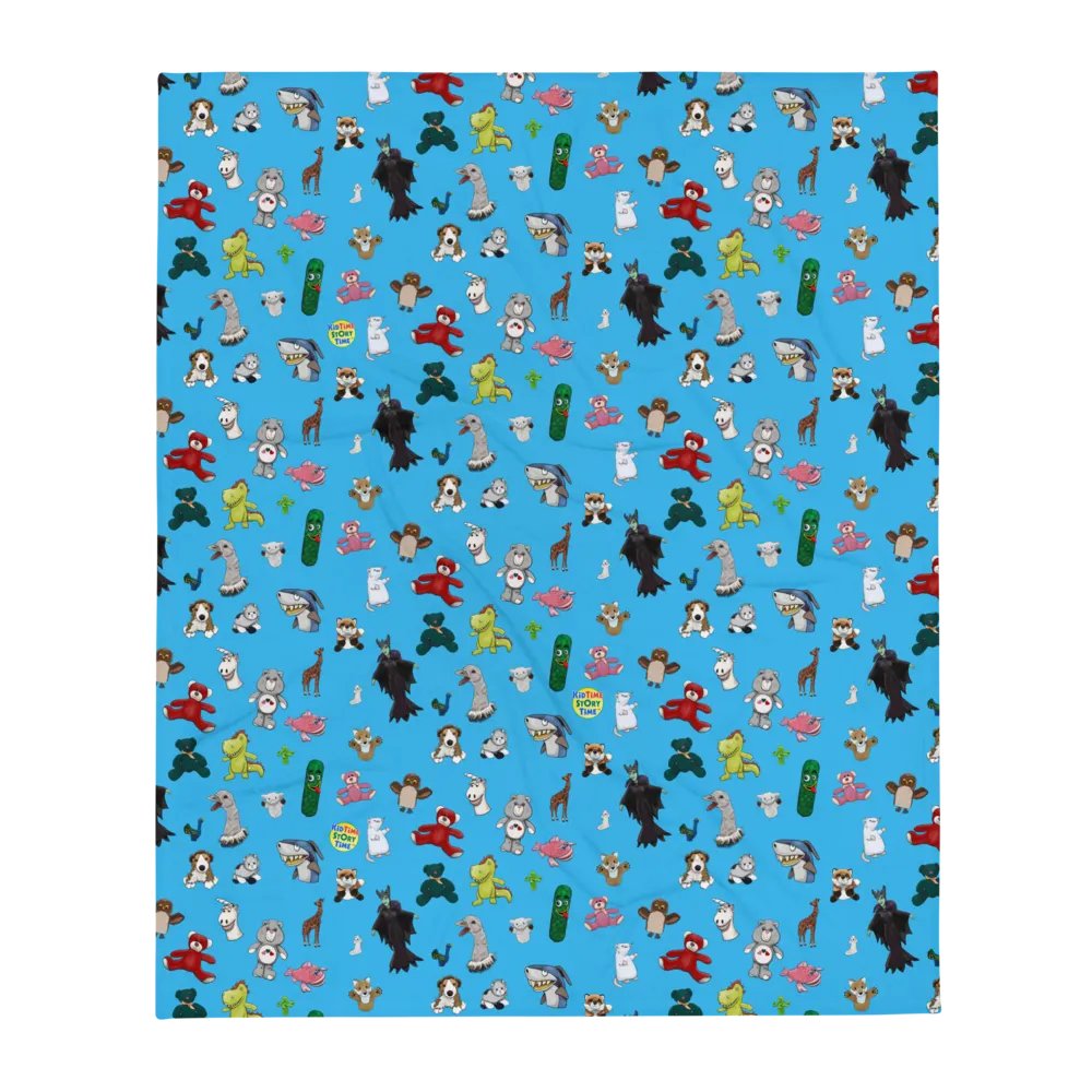 Blue KidTime StoryTime Family Blanket product image (1)