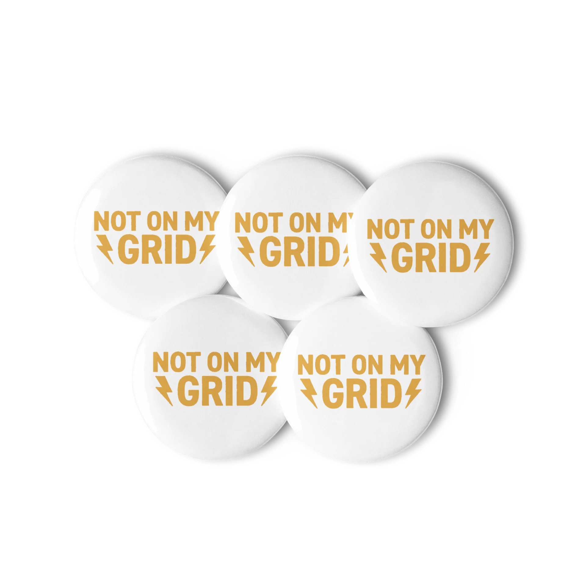 Not On My Grid Pins product image (3)