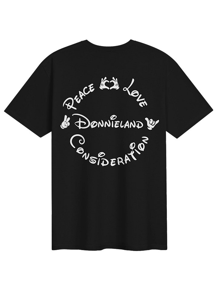 (back) Peace Love Consideration T-Shirt product image (2)