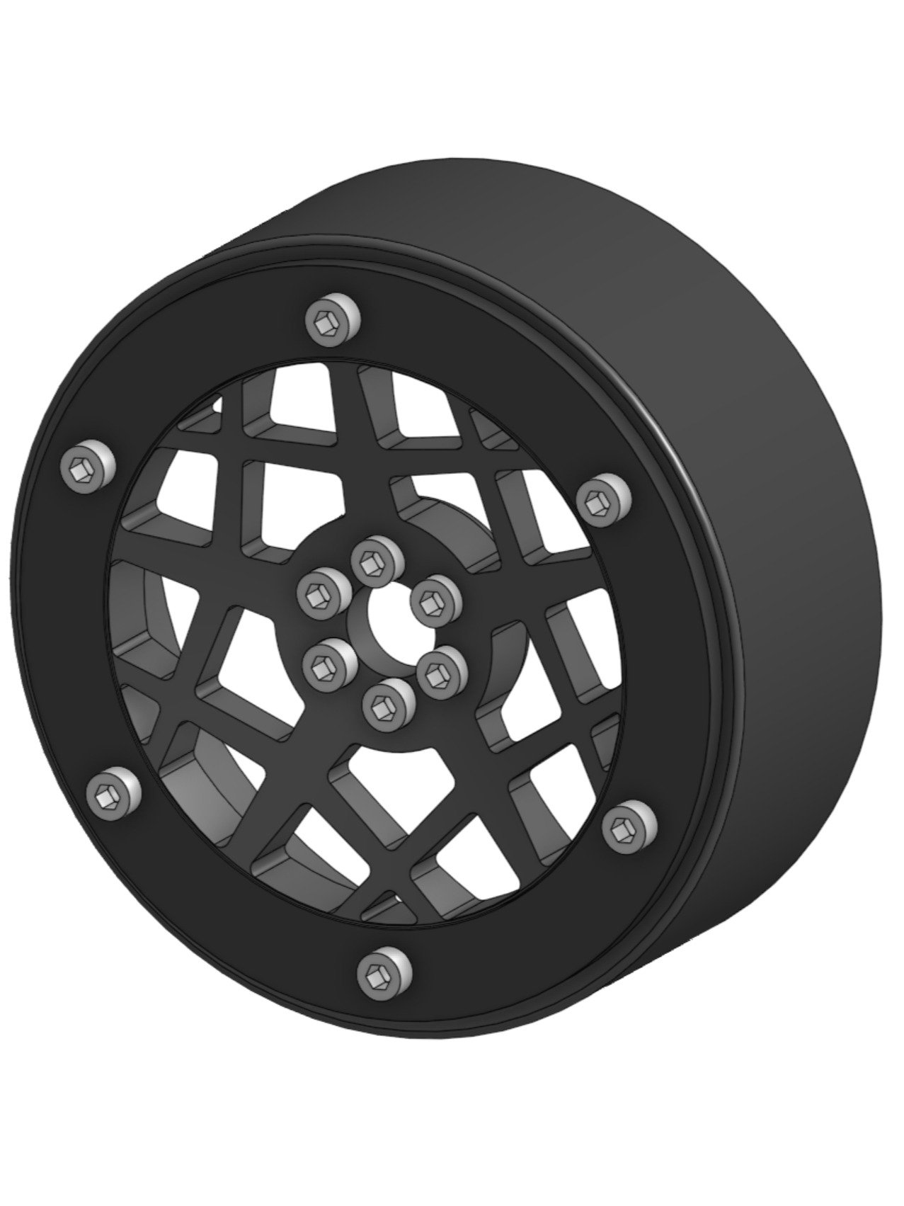 Super Maker 1/24th Wheel Faces - morph this CAD into your own wheel designs! product image (6)