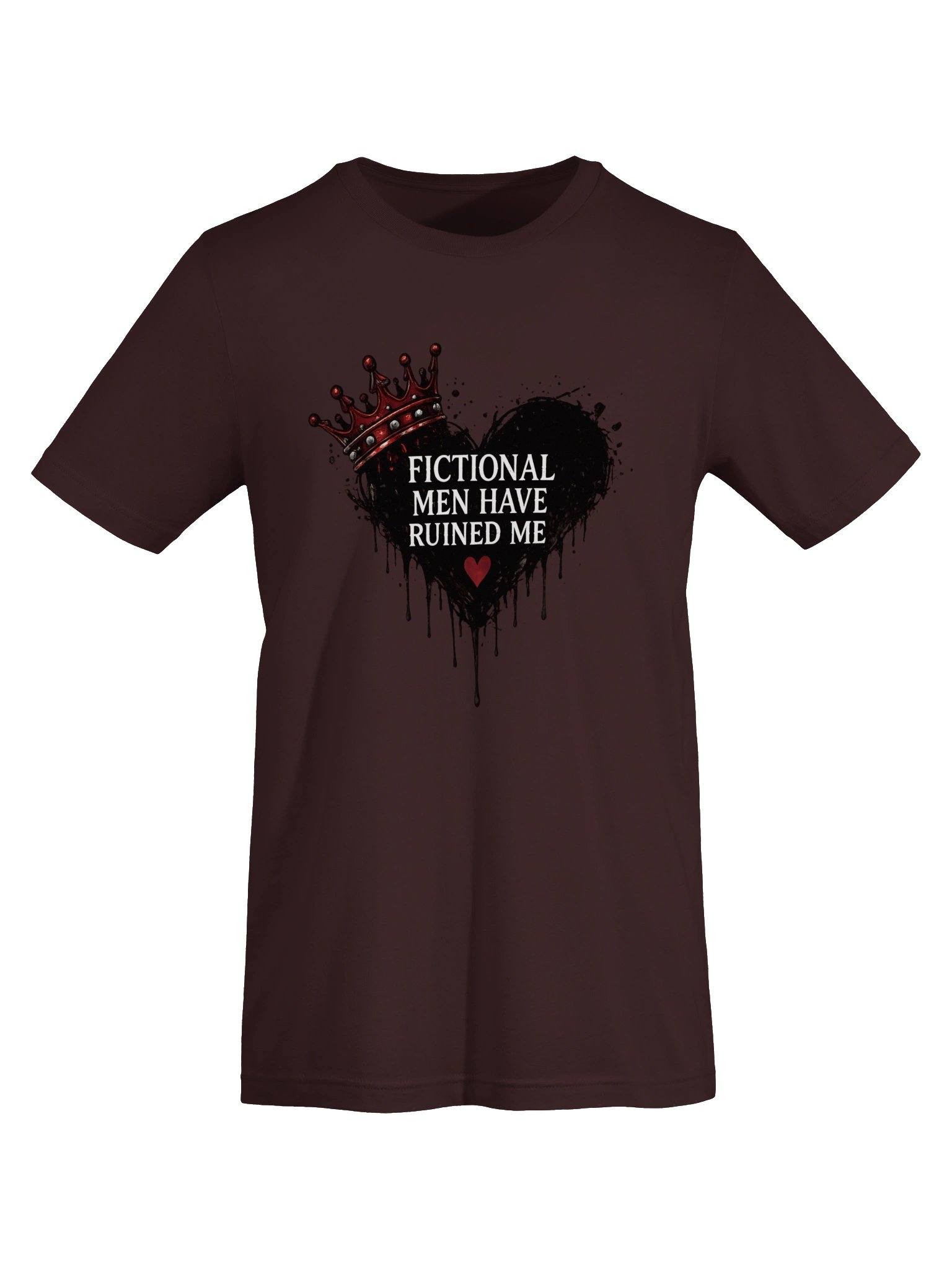 Fictional Men Have Ruined Me - Canvas Unisex T-Shirt product image (5)