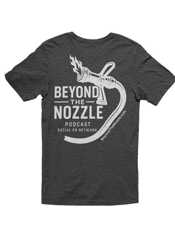 Beyond The Nozzle Podcast White Logo Tee product image (2)