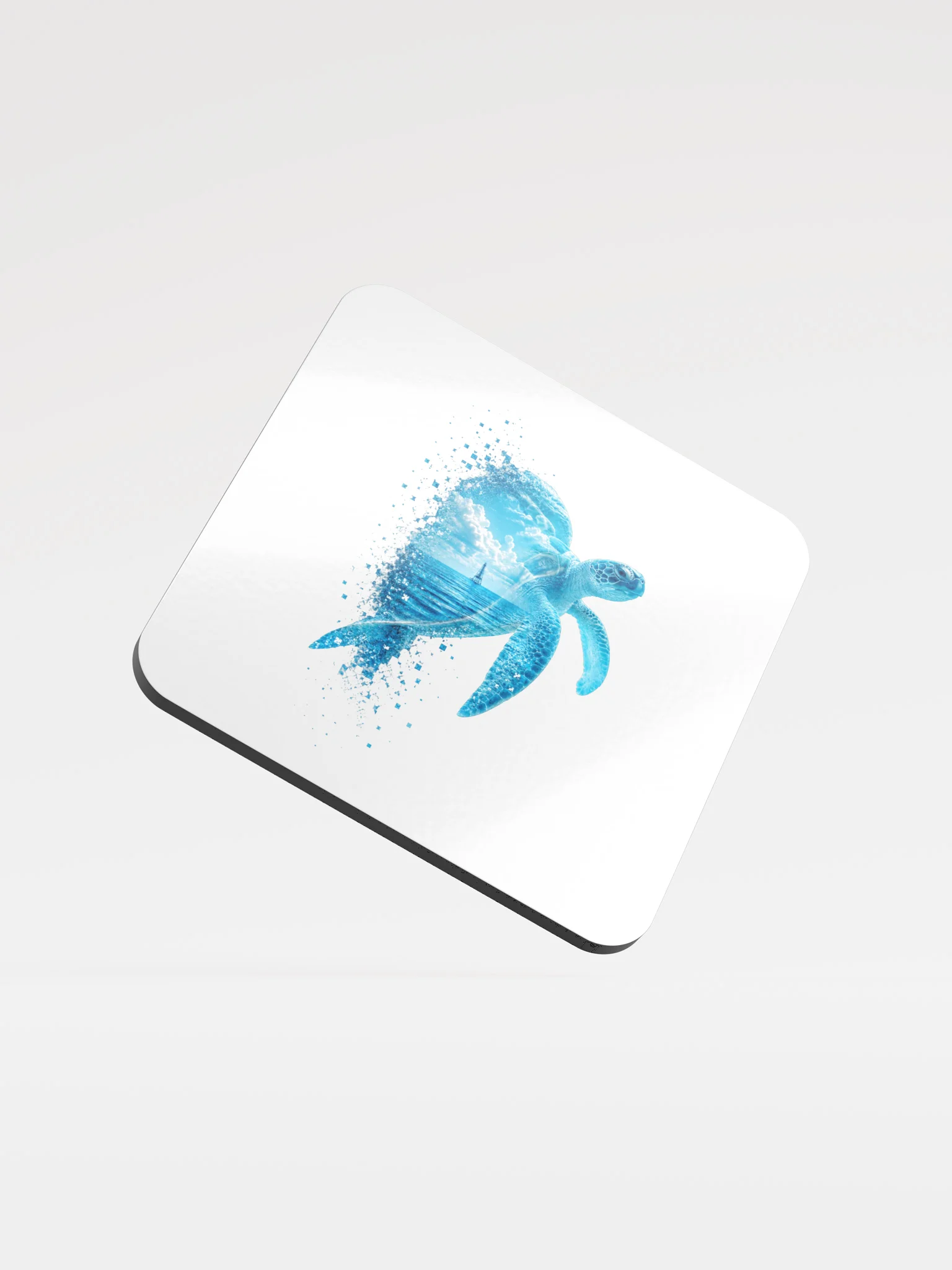 Sea Turtle Cork Coaster - Keys Collection: Lighthouse Edition product image (1)