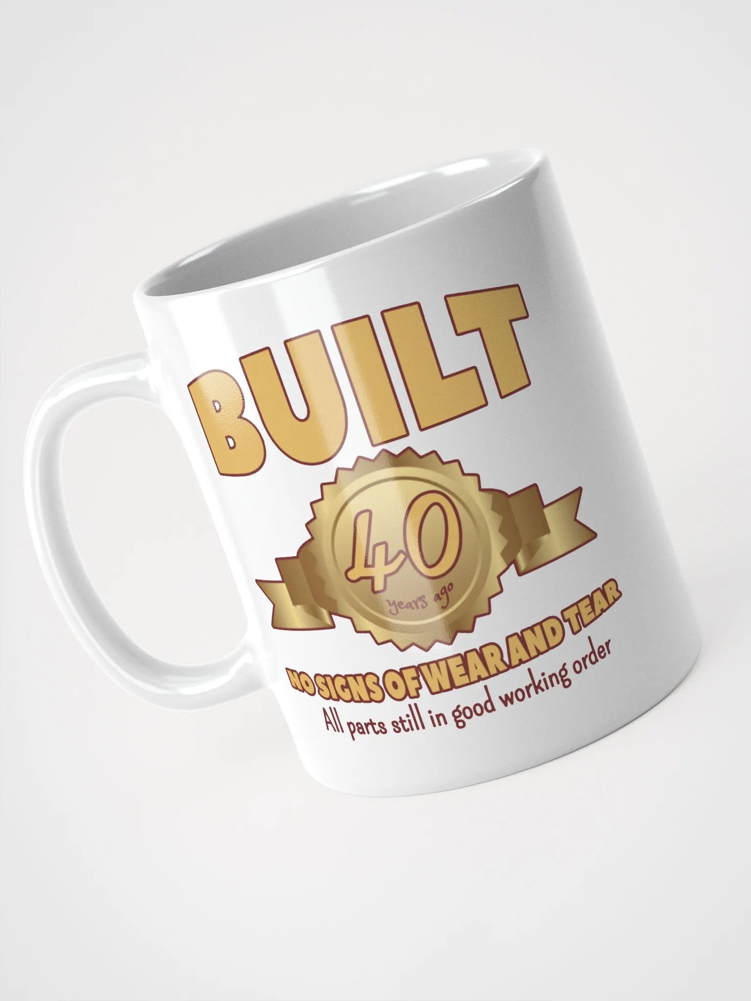 40 Years Old Milestone Birthday Mug product image (3)