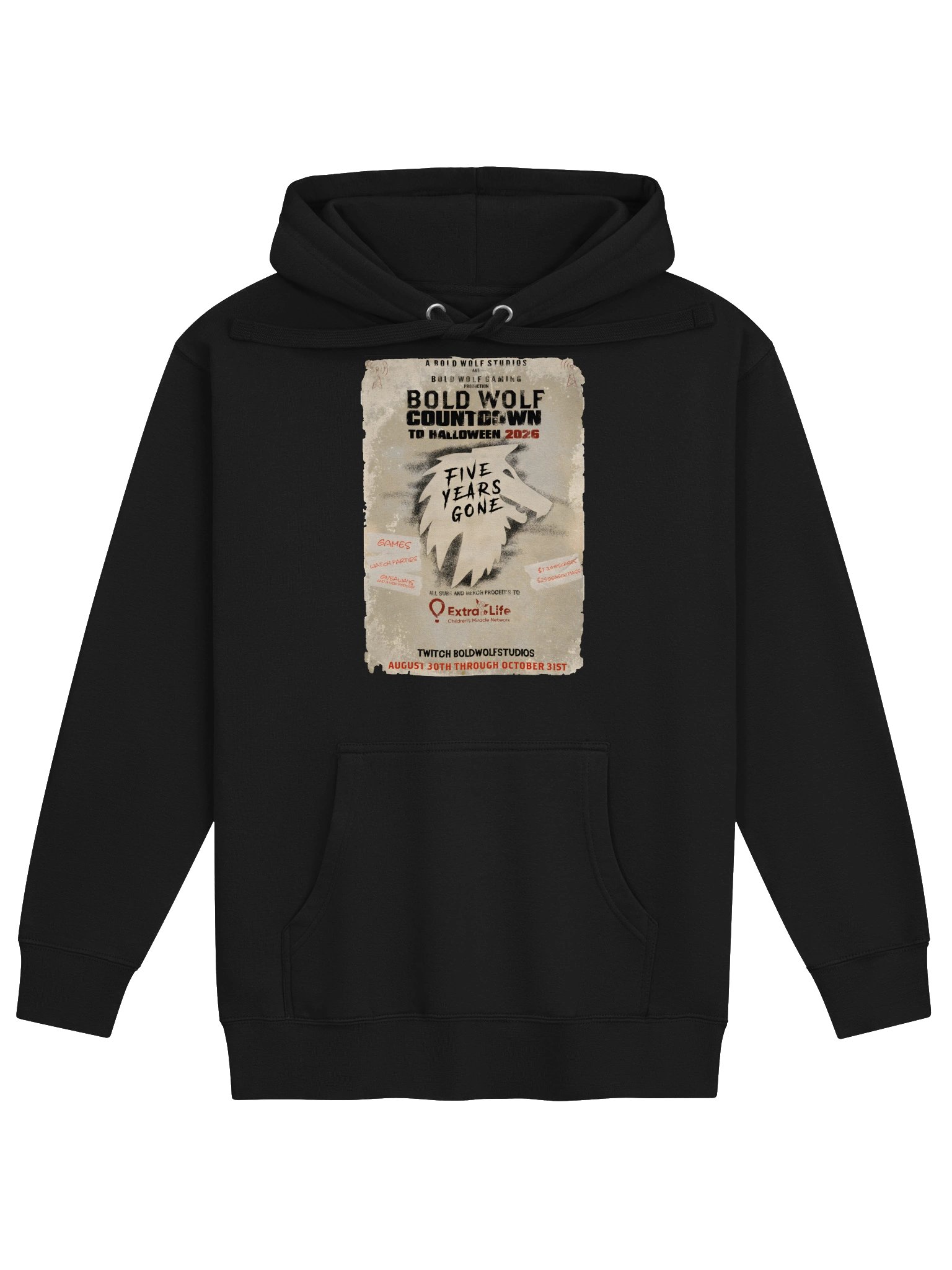 Countdown To Halloween 2026 Poster pull over product image (1)