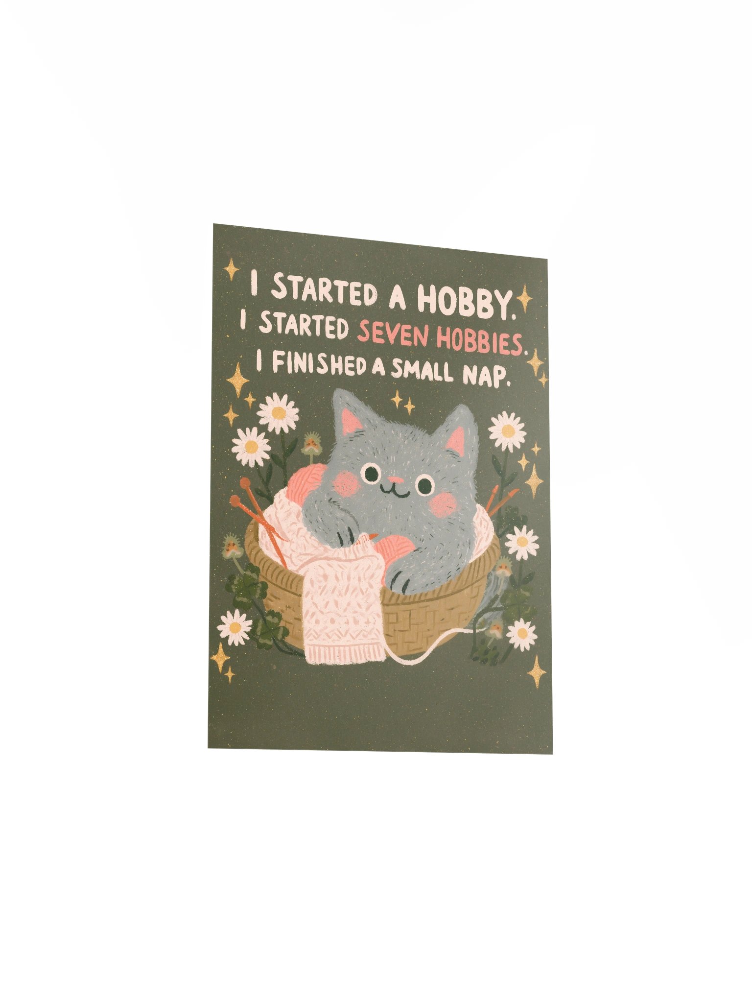 Cat Naps & Hobby Starts Poster product image (19)