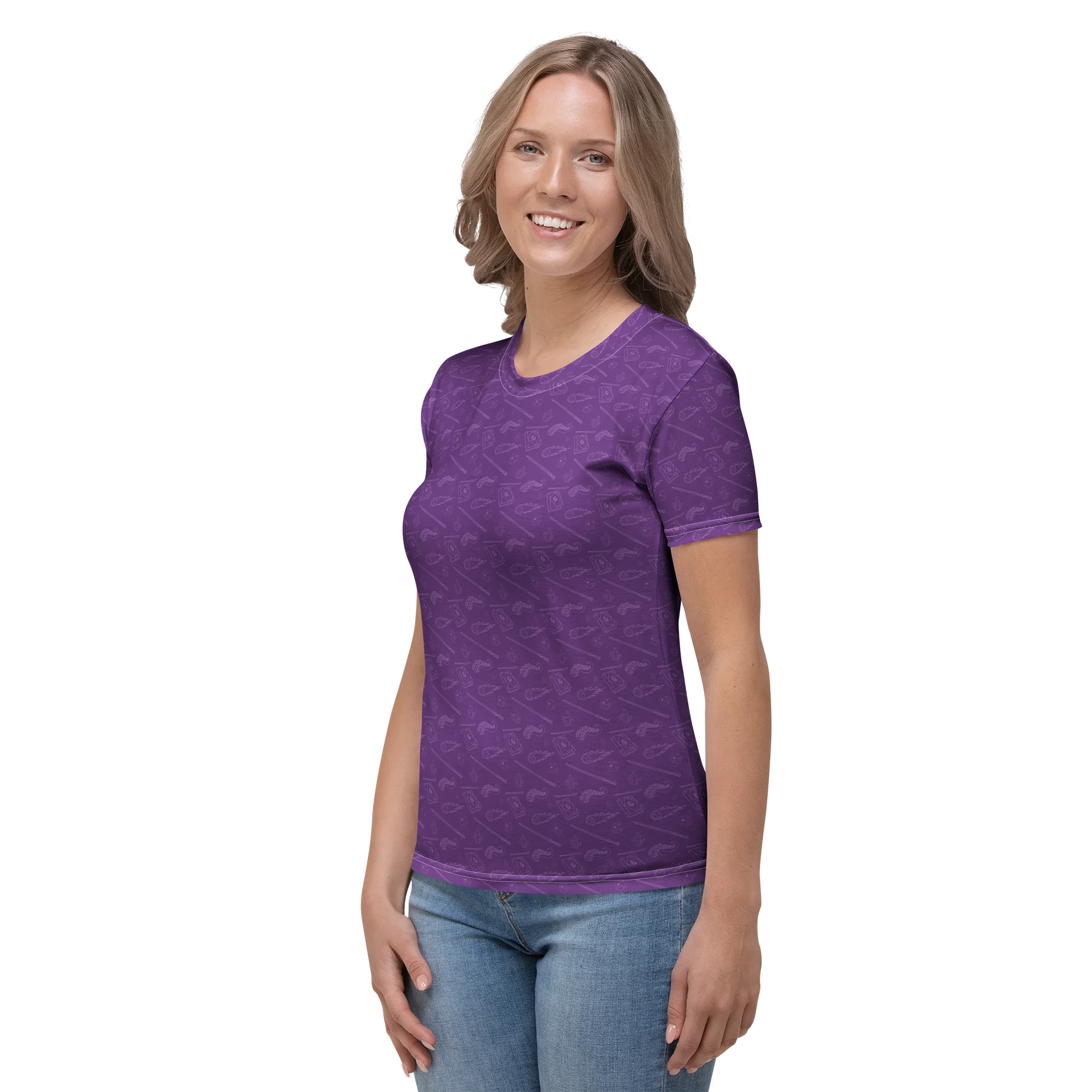 Fitted Low-key Warlock T-shirt product image (5)