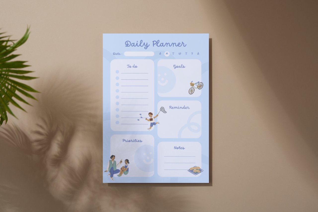 Minimalistic Daily Planner for 2024 product image (4)