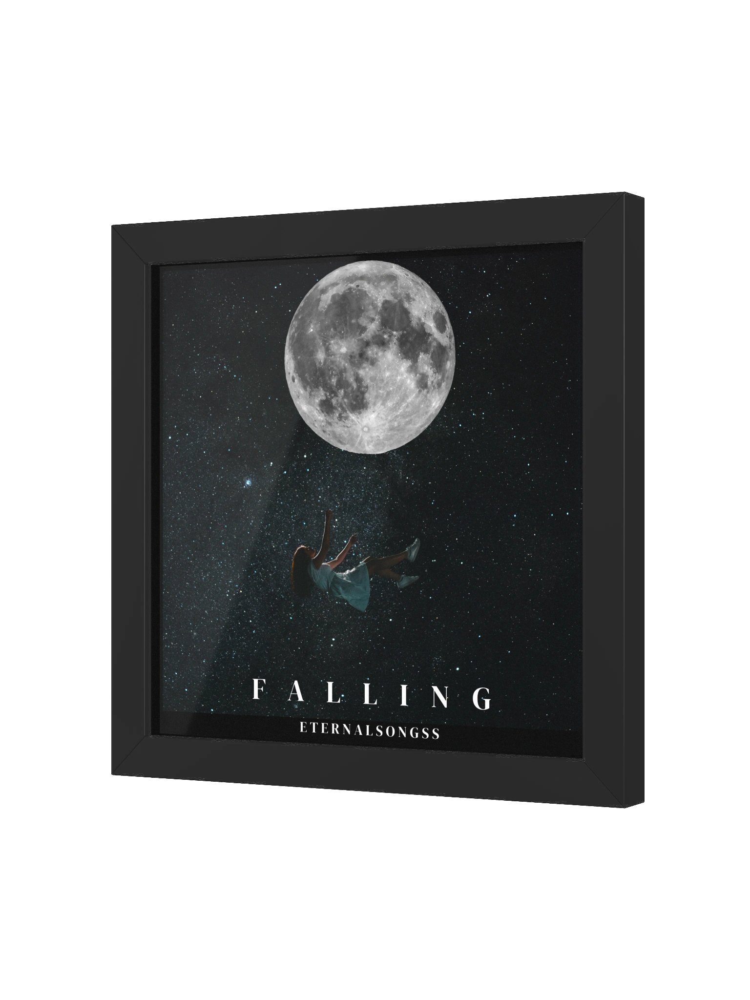 Falling Under the Moon Framed Poster product image (17)