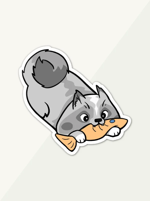 Fish Toy | Vinyl Sticker product image (1)
