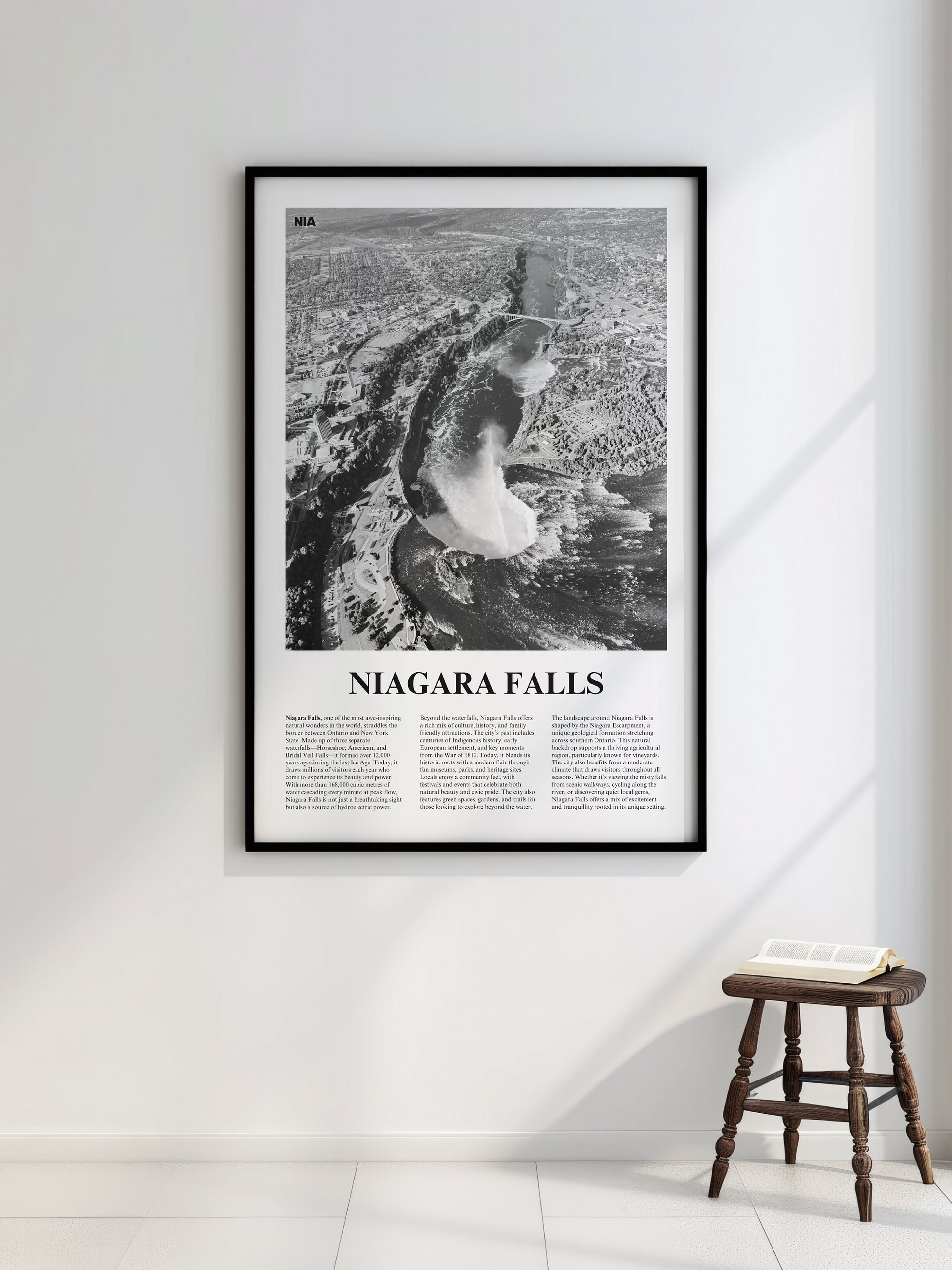 Niagara Falls 01 Newspaper Poster product image (2)