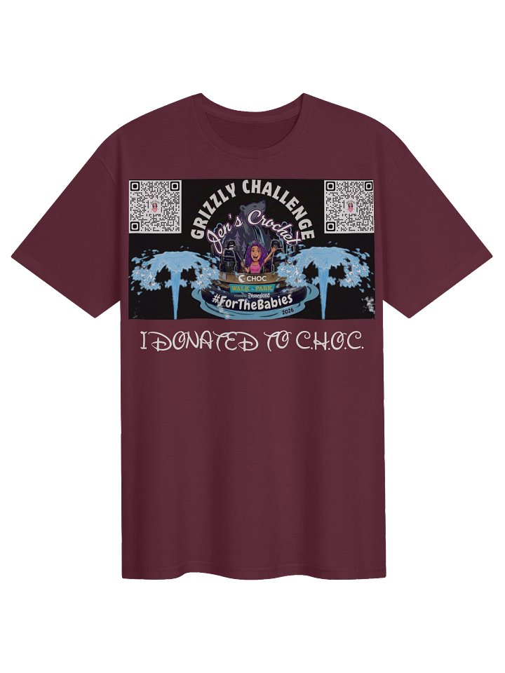 CHOC CHALLENGE 2026 t-shirt (I WILL DONATE $20) product image (1)
