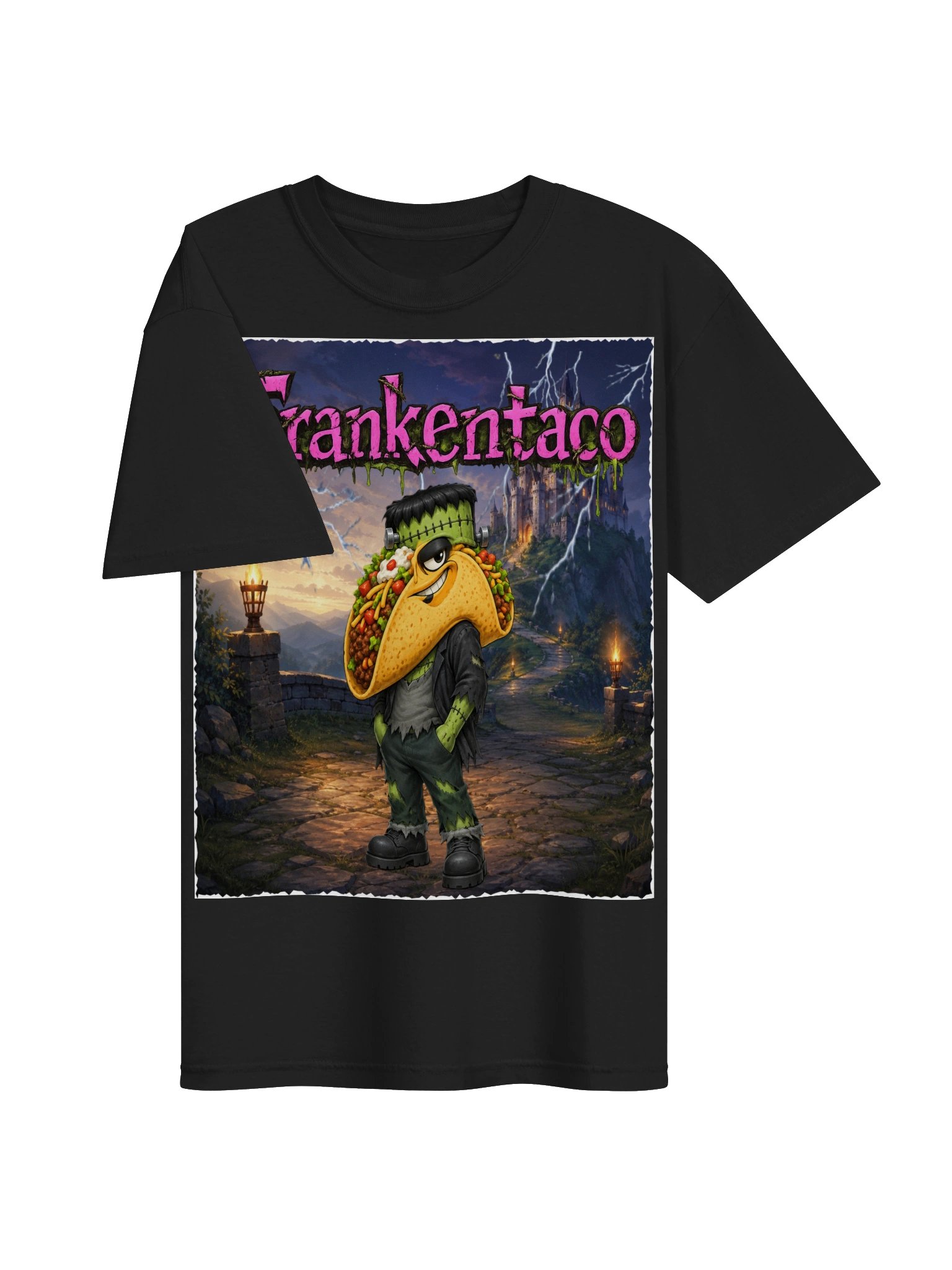 Frankentaco Fantasy Monster Tee - The Taco Family product image (30)