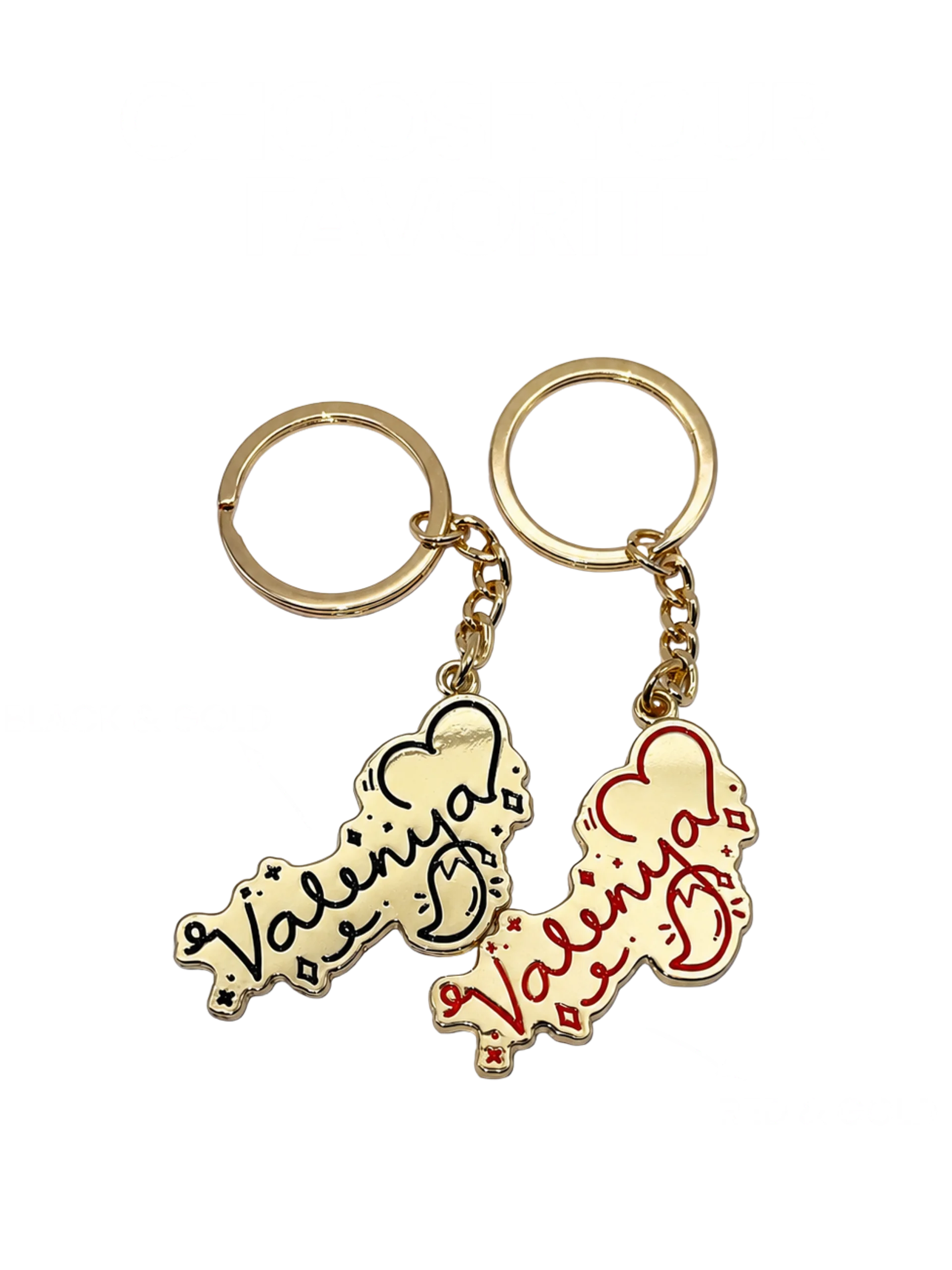 Valenya Logo Metal Keychain product image (1)