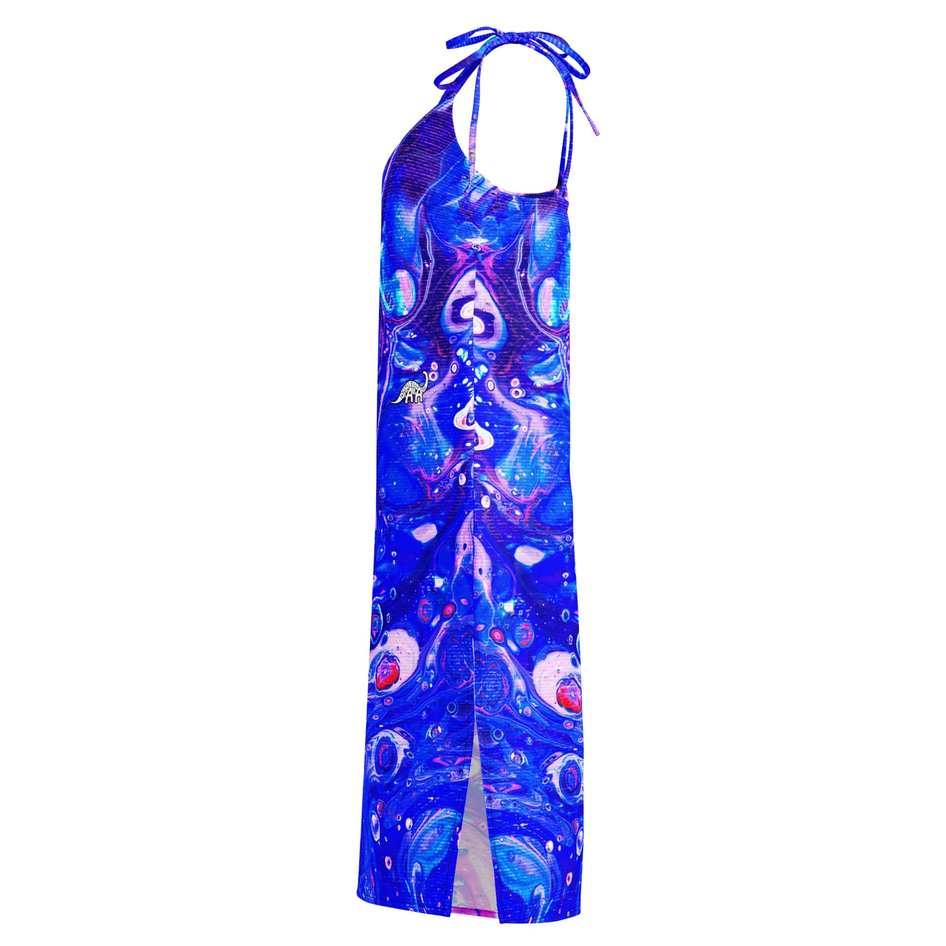 Bubblegum Fluid Acrylic Slip Dress product image (3)