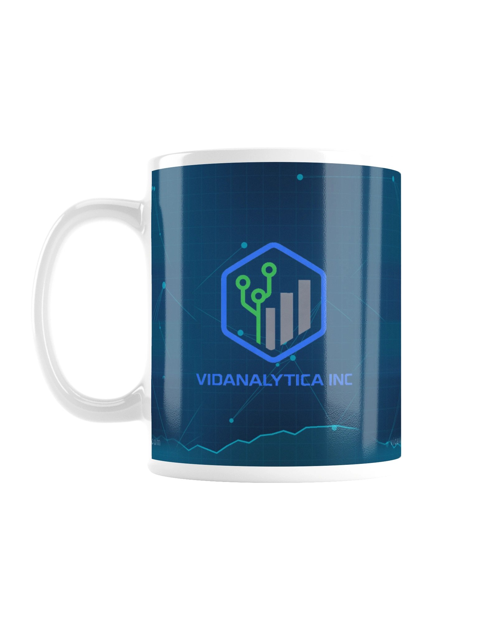 VIDANALYTICA INC Mug - Navy product image (2)