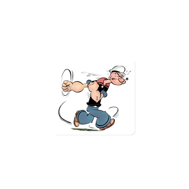 "Popeye" Die-Cut Magnets product image (1)