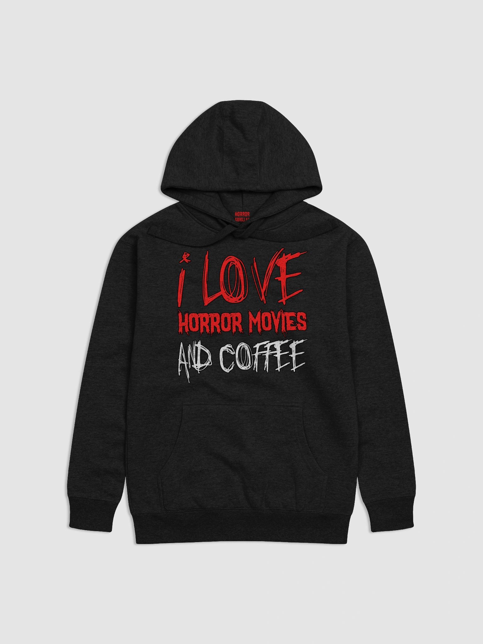 I Love Horror Movies And Coffee Hoodie product image (1)