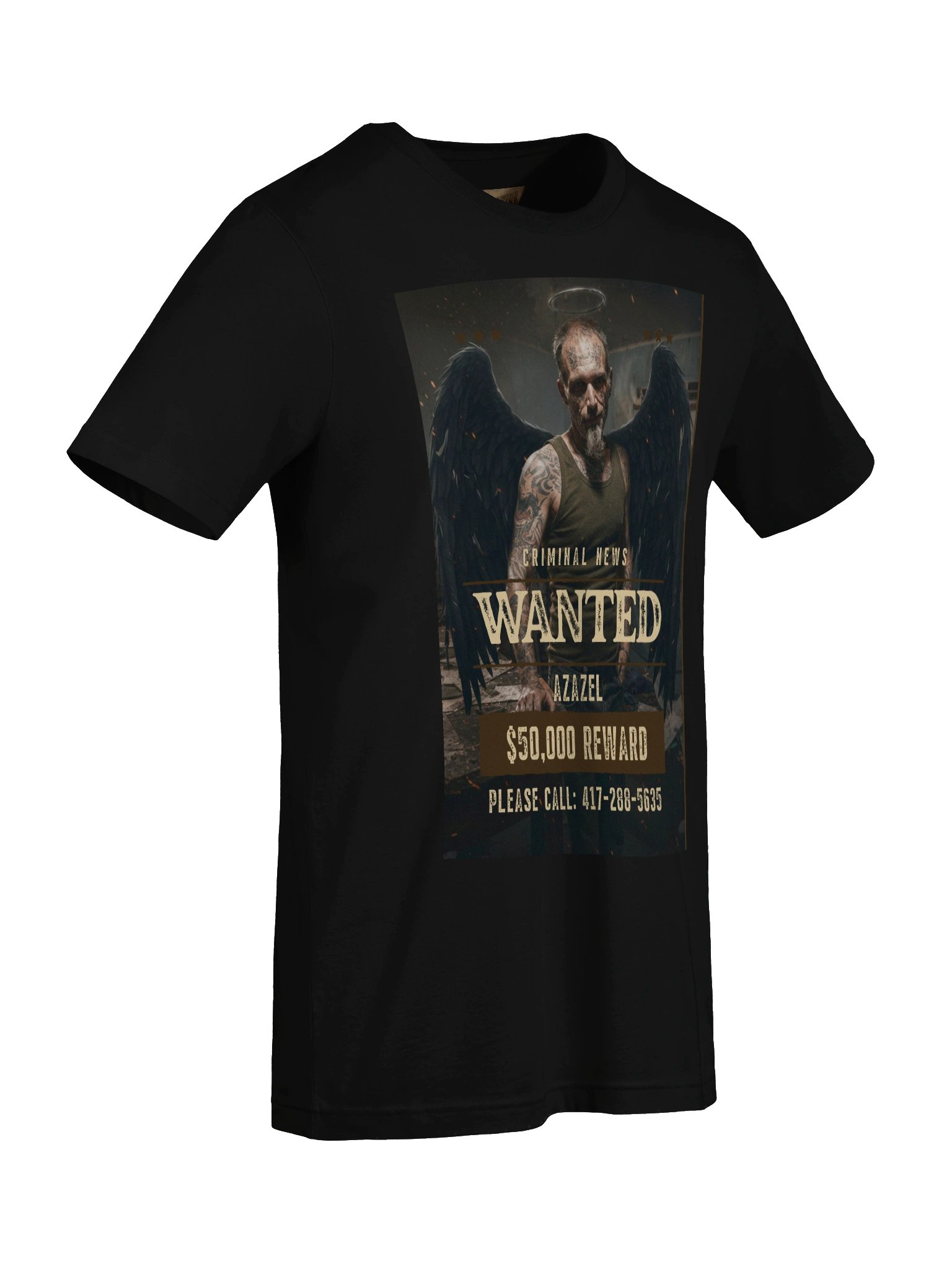 Azazel Wanted Poster Tee product image (7)