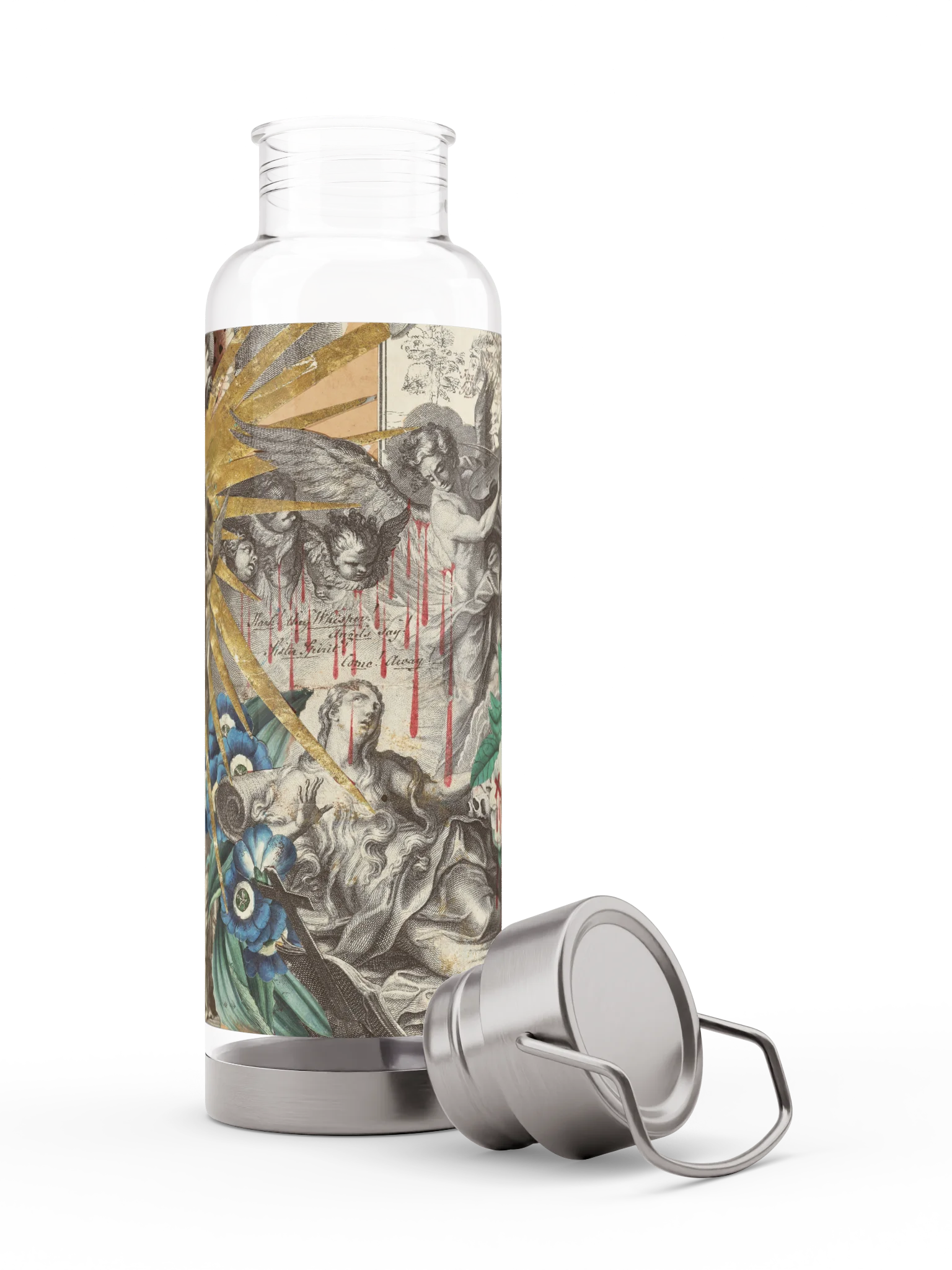 Botanical Collage Thor Sports Bottle product image (9)