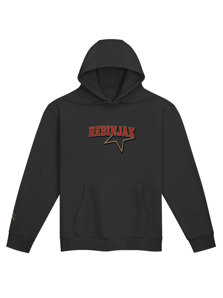 Golden Interlocked Initials Hoodie Rebinjak product image (2)