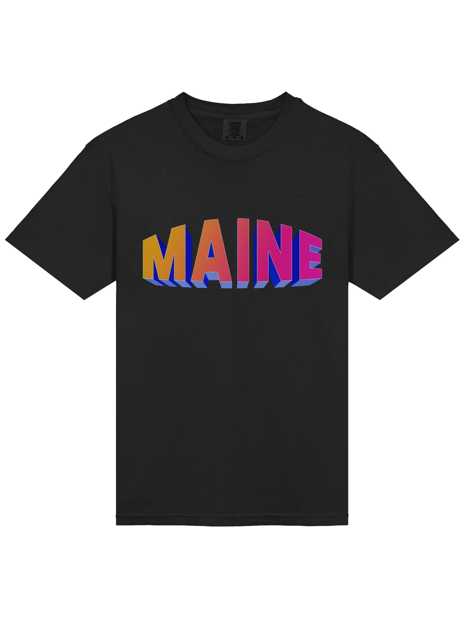 MAINE 3D Gradient Comfort Colors Heavyweight Tee product image (3)